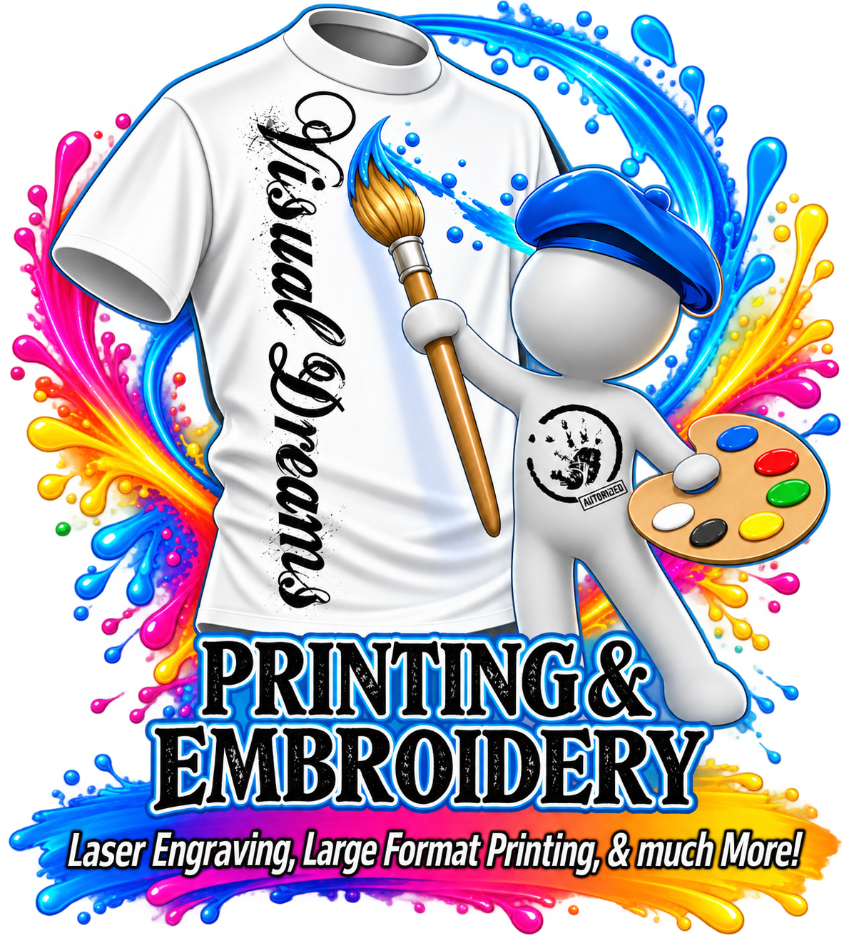 Visual Dreams Screen Printing and Embroidery